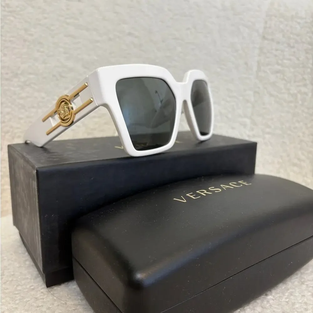 Versace MEDUSA DECO BUTTERFLY SUNGLASSES